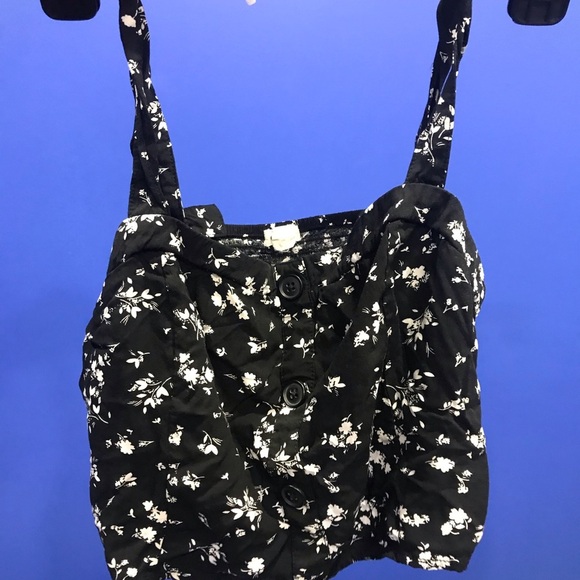 GARAGE crop black tank - Picture 4 of 8